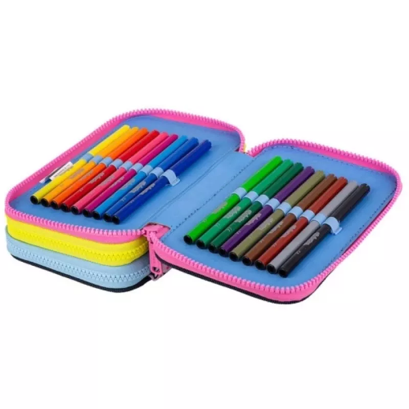 Astuccio portapenne a tre livelli con dotazione CoolPack Jumper 3 IM GARTEN