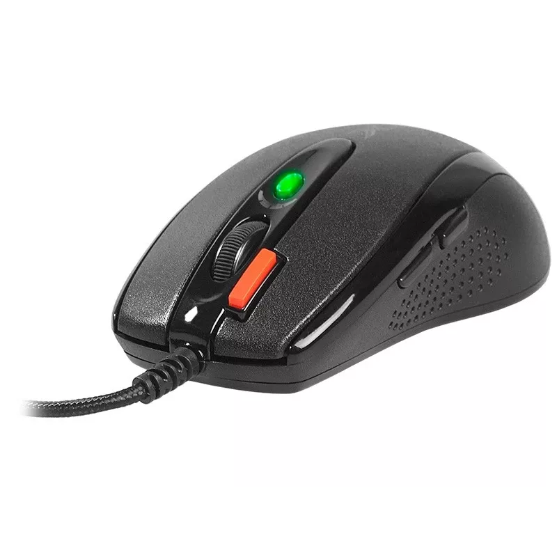 Mouse gaming A4Tech X-7120 USB Type-A ambidestro 2000 DPI, 3 ms, con filo, nero