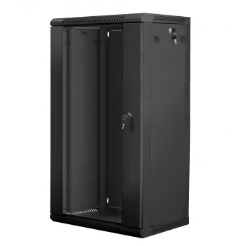 Armadio a parete LANBERG WF01-6422-10B, 22U, 19 inch, 600x450x1085 mm, acciaio, nero