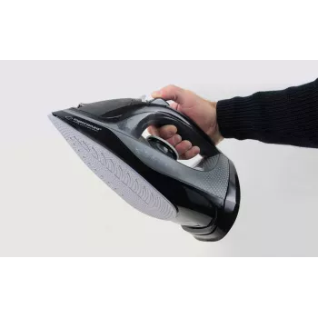 Ferro da stiro a vapore Esperanza EHI011 con piastra in ceramica grigio, nero 2600 W