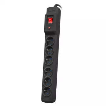 Ciabatta ARMAC M6 — 6 prese, cavo 1,5 m, nero