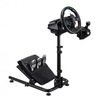 White Shark CONQUEROR-2 supporto pieghevole per volante da corsa con supporto leva del cambio
