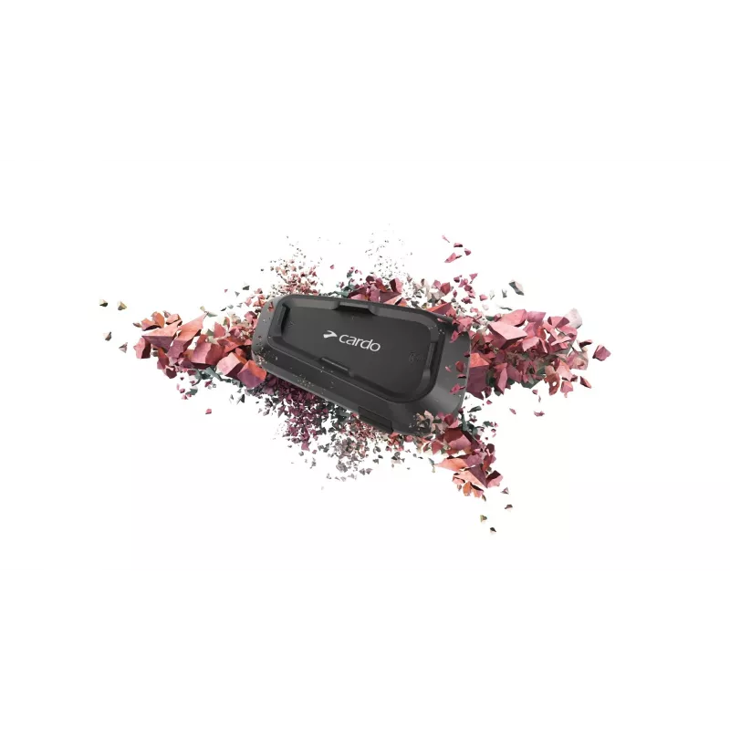 Cardo Spirit interfono moto 2 canali 400 m nero