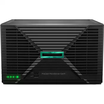 HPE ProLiant MicroServer Gen11 E-2434 4c 32GB-U 4LFF-NHP 2x4TB HDD 180W alimentatore esterno EMEA Cmp Mod Svr