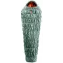 Sacco a pelo DEUTER Exosphere +4° EL sage-paprika, sacco a pelo leggero e compatto per donna con zip a sinistra