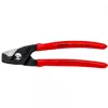 Forbici per cavi Knipex 95 11 160 — 160 mm capacità di taglio, impugnature ergonomiche