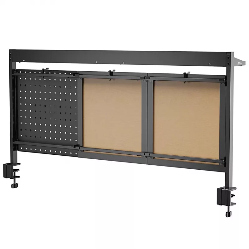 Pannello divisorio da scrivania ergo office ER-300 B, larghezza 1250 mm, carico max. 10 kg