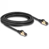 Cavo di rete DeLOCK RJ45 Cat.6A connettore maschio-connettore maschio S/FTP nero 3 m