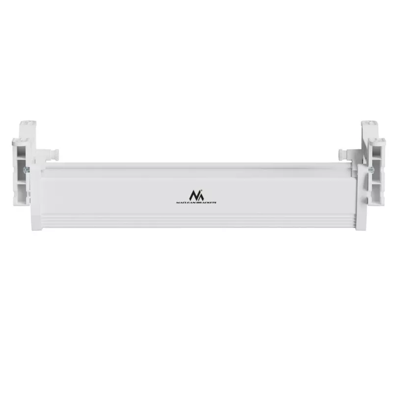 Organizer per cavi e ciabatte sottoscrivania Maclean, carico max. 5 kg, bianco, MC-106 W