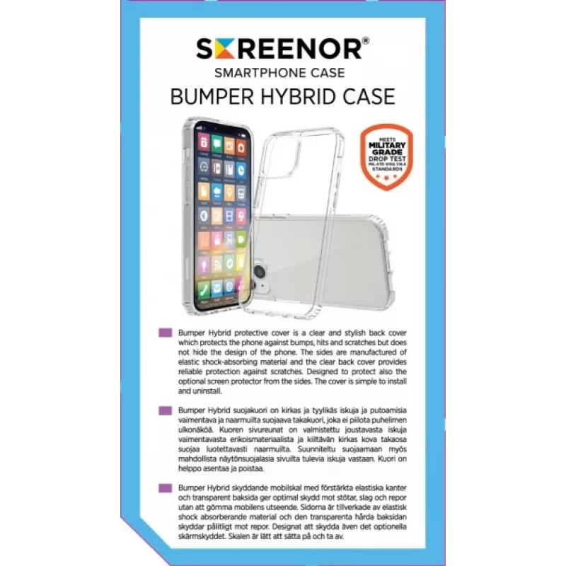 SCREENOR BUMPER ONEPLUS 13 TRASPARENTE