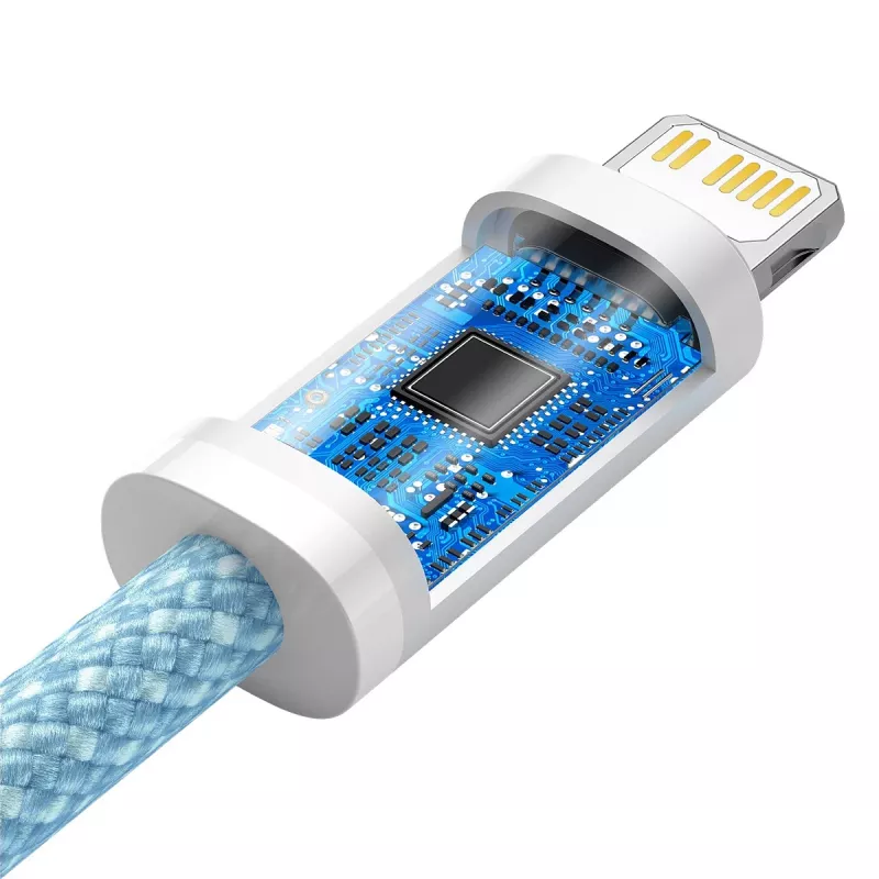 Cavo USB-C per Lightning Baseus Dynamic Series, 20W, 1 m (blu)