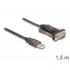 Adattatore USB 2.0 Type-A a seriale RS-232 D-Sub 9 poli connettore maschio DeLOCK 62646