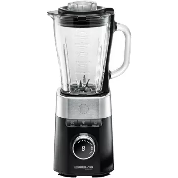 Impastatrice Rommelsbacher MX 1260 — 1200 W, 1,5 L, nero/acciaio inox