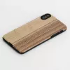 Custodia per smartphone man and wood per iPhone X/XS – Vintage Olive nero
