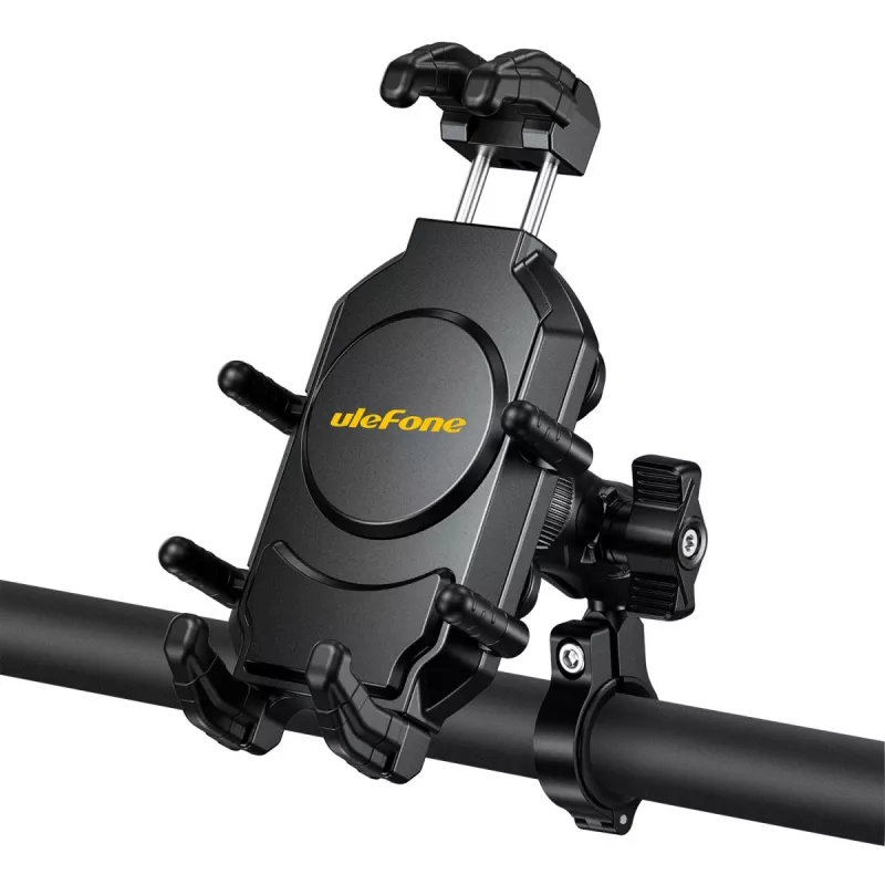 Supporto passivo UleFone Armor Mount Pro per telefoni cellulari — supporto, per bici e monopattino, nero