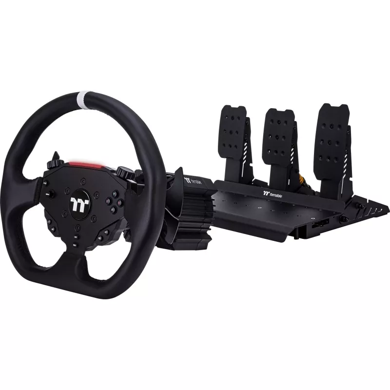 G6 Direct Drive Racing Wheel con bundle pedali, set simulatori nero