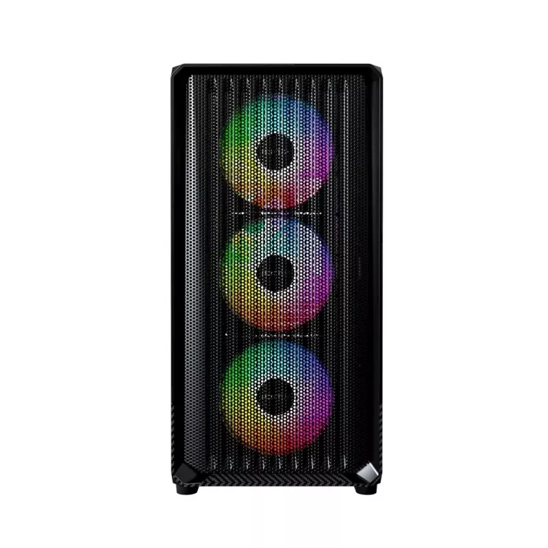 Case PC Micro Tower Montech X5M (B) – Micro-ATX/Mini-ITX, 3x120mm anteriore, 1x120mm posteriore, supporta alimentatori ATX, 2x3,5