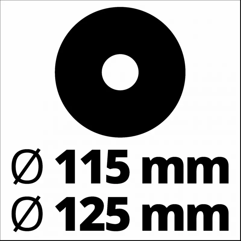 Einhell TS 115/125 Supporto da taglio per smerigliatrici angolari (dischi da 115 mm e 125 mm)