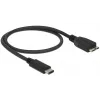 Cavo USB DeLOCK 0,5 m USB3.1 C - MicroUSB3.1 B