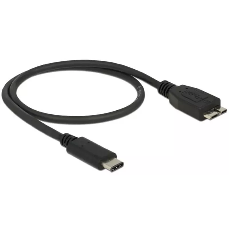 Cavo USB DeLOCK 0,5 m USB3.1 C - MicroUSB3.1 B