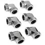 Raijintek Pelias D160906 adattatore da 16 mm a 90° (6 pz.), argento
