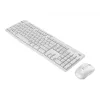 Logitech MK295 Silent - set tastiera e mouse - wireless - 2,4 GHz - italiano - bianco crema