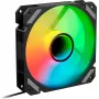 SHARKOON SHARK Mirror RGB PWM 120 mm ventola per case, 1500 RPM, nero