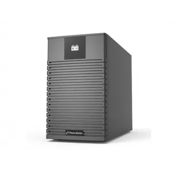 Armadietto batterie UPS PowerWalker BP I72T-12x9Ah Tower nero — 12 vani, batterie 9 Ah, ruote, 318×192×428 mm