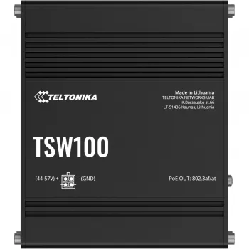 Teltonika TSW100 switch PoE industriale non gestito