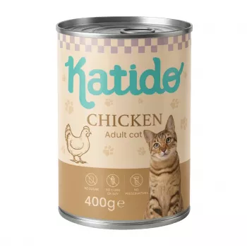 KATIDO Pollo - cibo umido per gatti - 400 g