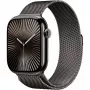 Apple Watch Series 10 GPS + Cellular 46mm cassa in titanio ardesia con cinturino Milanese ardesia - M/L (MWYW3QF/A)
