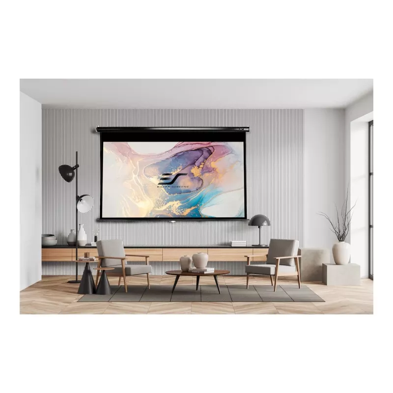 Elite Screens | Manual Series | M92UWH | Diagonale 92 pollici | 16:9 | Larghezza visibile immagine (B) 204 cm | nero