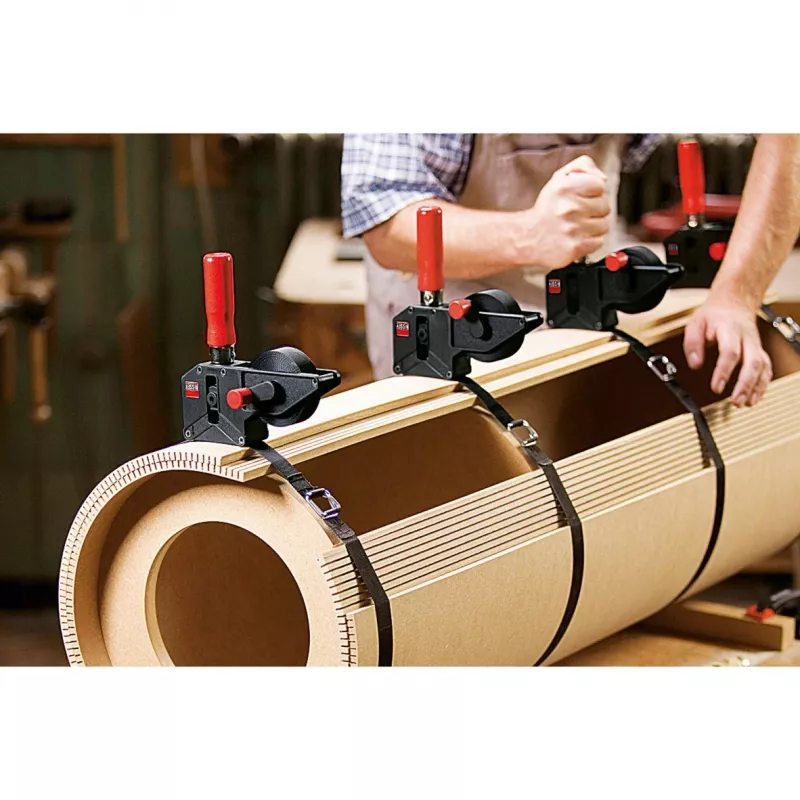 Morsetto a nastro Bessey BAN700 7 m nero rosso