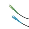 Patch cord in fibra ottica Extralink SC/APC–SC/UPC drop rotondo SM G.657.A2 40 m FTTH, simplex, nero