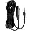 Microfono SVEN MK-100 (con cavo, dinamico, metallo, cavo 4,0 m, jack 6,3/3,5 mm, cardioide, nero)