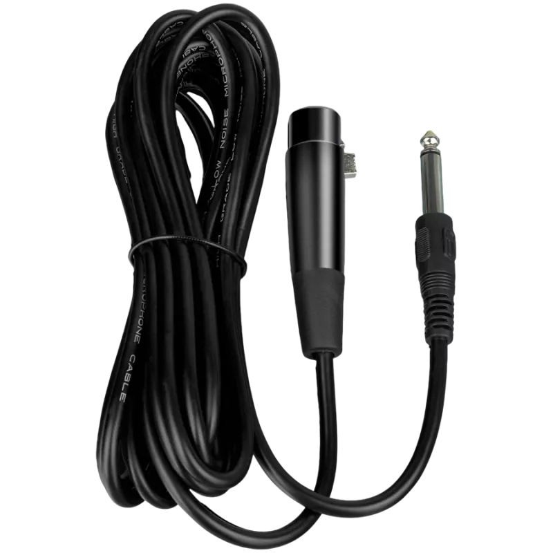 Microfono SVEN MK-100 (con cavo, dinamico, metallo, cavo 4,0 m, jack 6,3/3,5 mm, cardioide, nero)