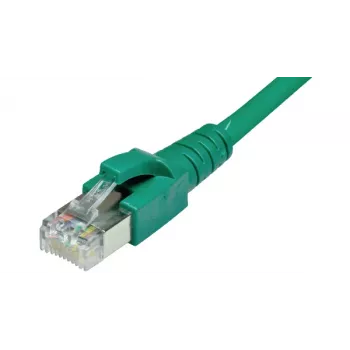 Cavo di rete schermato CAT6A ShiverPeaks 75715-G S/FTP PIMF, verde