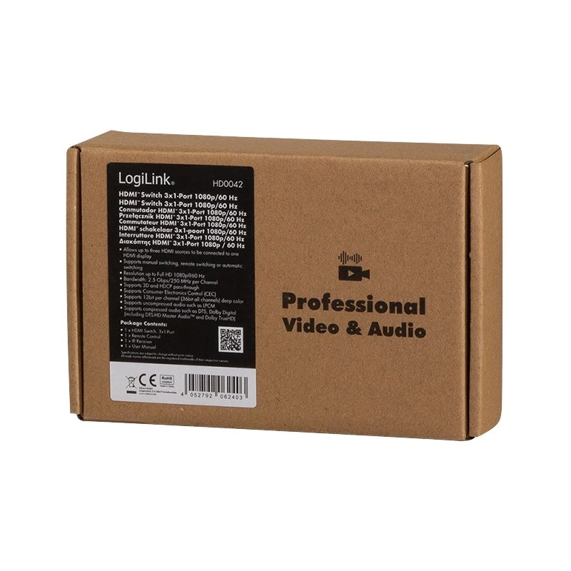 Switch video HDMI LogiLink HD0042