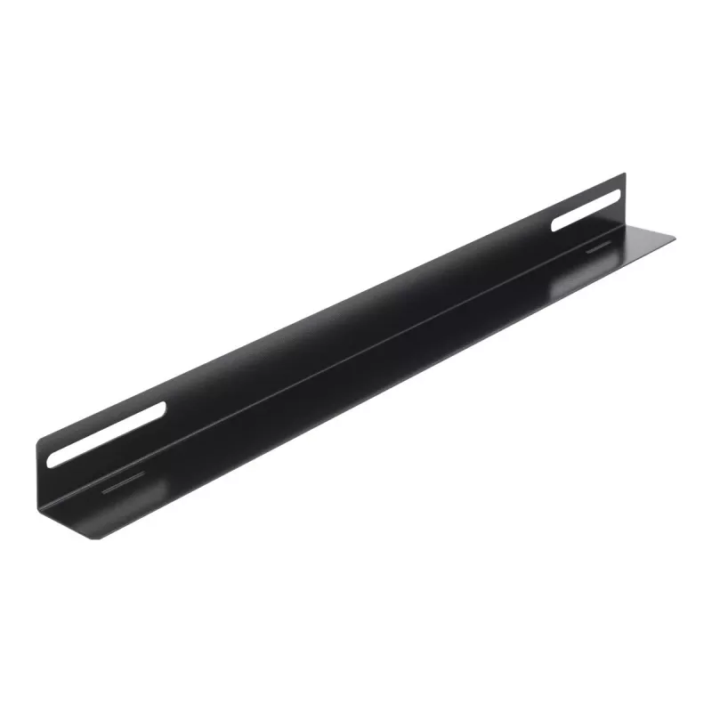 Staffa di montaggio DeLOCK 19 pollici 450x40mm 2 pezzi nero metallo