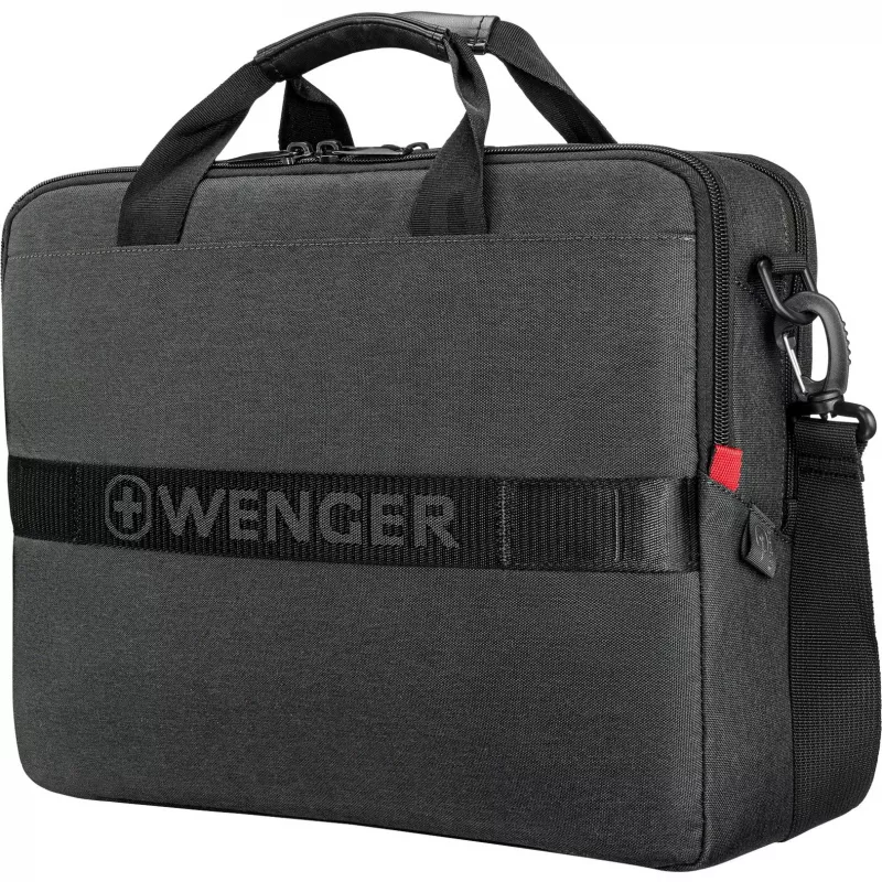 Cartella portadocumenti Wenger SwissGear MX Eco Brief 40,6 cm 16 pollici grigio
