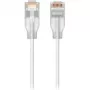 Ubiquiti UACC-Cable-Patch-EL-0.15M-W Cavo di rete traslucido, bianco Cat6