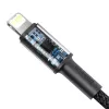 Baseus cavo intrecciato ad alta densità Type-C a Lightning, PD, 20W, 1m (nero)