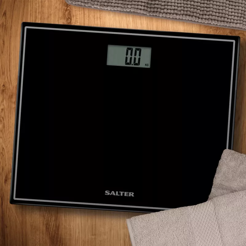 Bilancia pesapersone elettronica compatta Salter 9207 BCFEU12 - nero