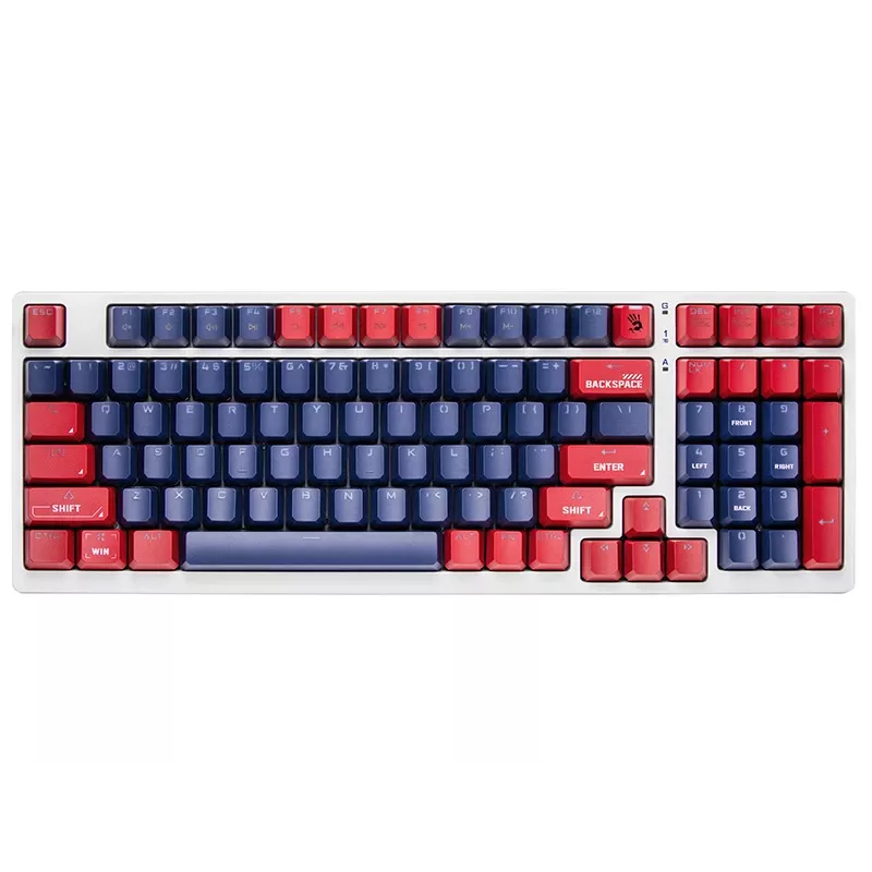 Tastiera gaming meccanica A4Tech Bloody S98, USB, Sports Navy, switch BLMS Red Plus