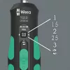 Wera 7510 Kraftform Safe-Torque Speed cacciavite dinamometrico, 1-3 Nm, 1/4″