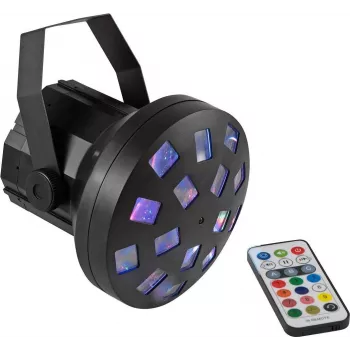 Luce a effetto LED EUROLITE Mini Z-20 USB — 7 colori, compatta luce da palco alimentata via USB