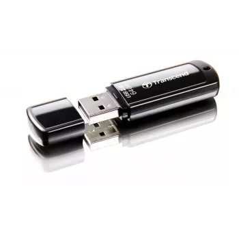 Chiavetta USB Transcend JetFlash 350 64GB, USB 2.0, nero