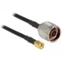 Cavo coassiale CFD200 DeLOCK 88939 1,5 m RP-SMA nero