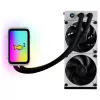 Kit raffreddamento a liquido per processore HYTE THICC Q60 12 cm nero, bianco 2 pz.