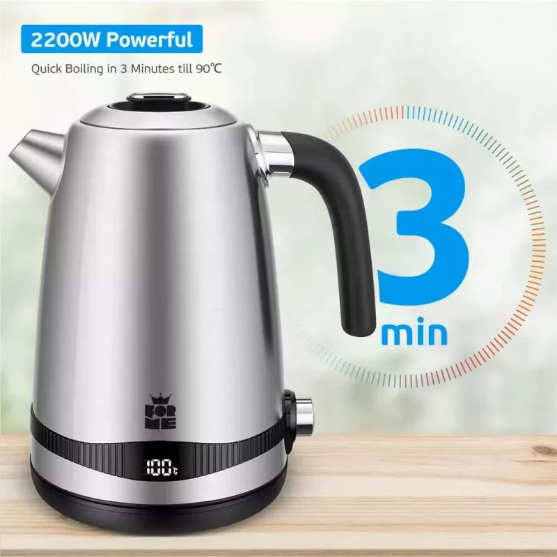 Bollitore elettrico Forme FKS-817 1,7 l 2200 W nero